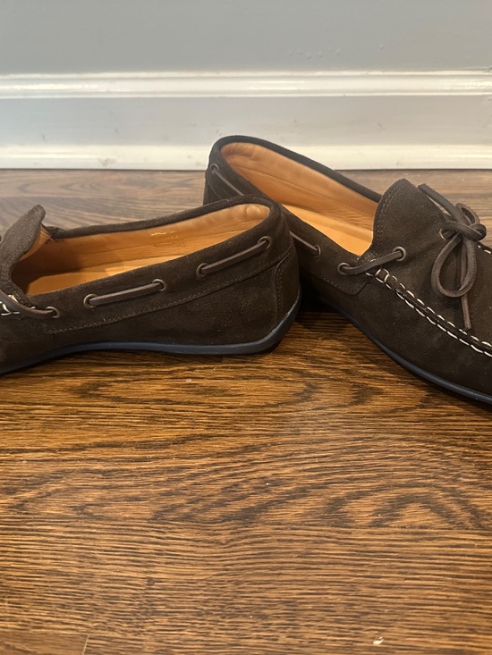 Austen Heller 8221 Mens Brown Suede Driving Moc Loafers Shoes Size 13 Portugal main image 4